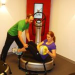 exercise on the Power Plate