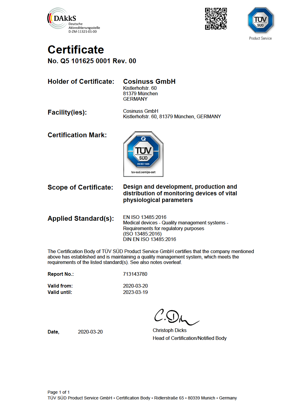coisnuss-certificate-EN ISO 3485-2016