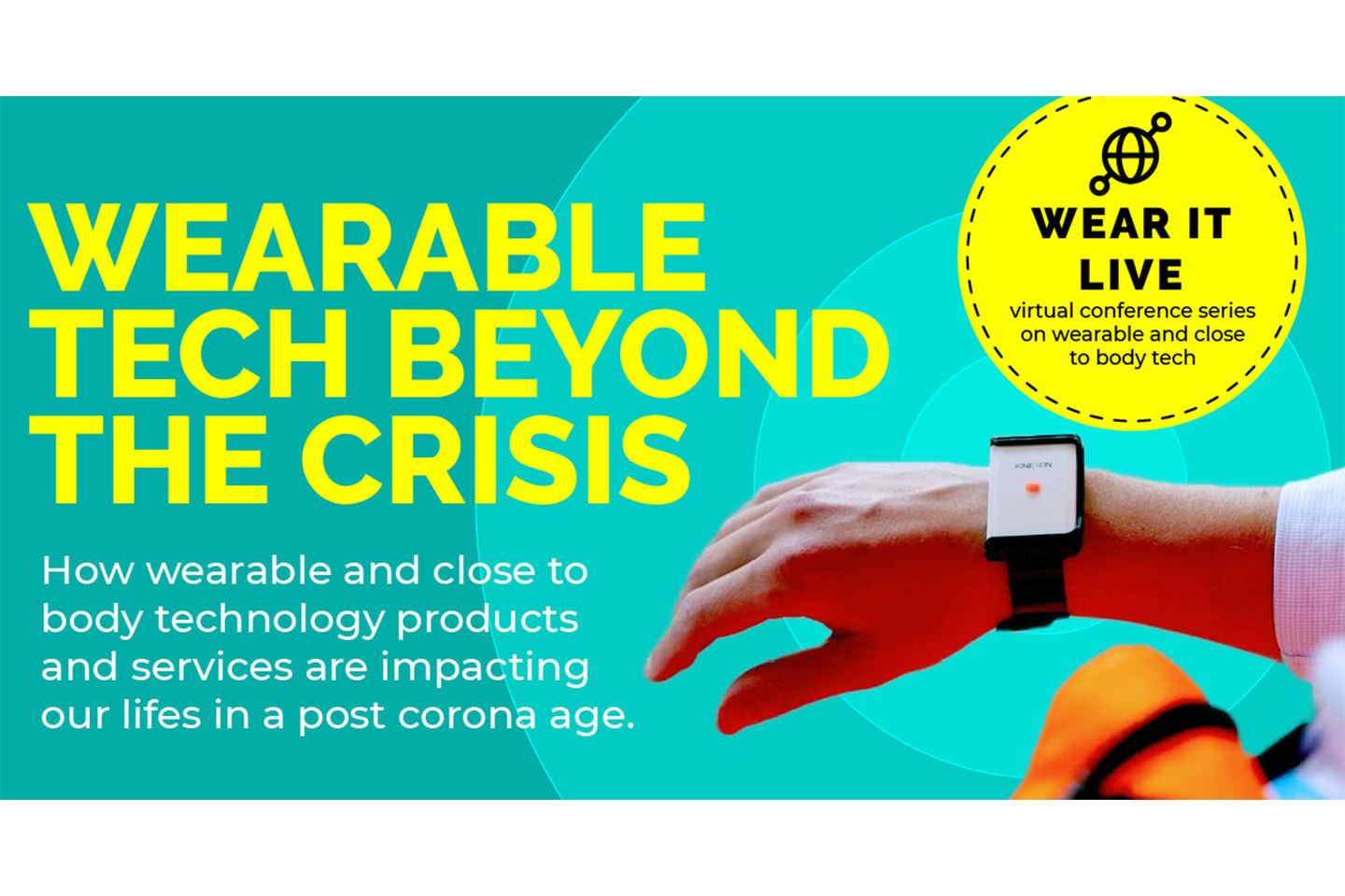 Cosinuss at Wear It Live: Wearable Tech beyond the crisis
