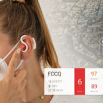 Vital signs of a patient located in the inner city of Munich is being monitored remotely with an in-ear sensor