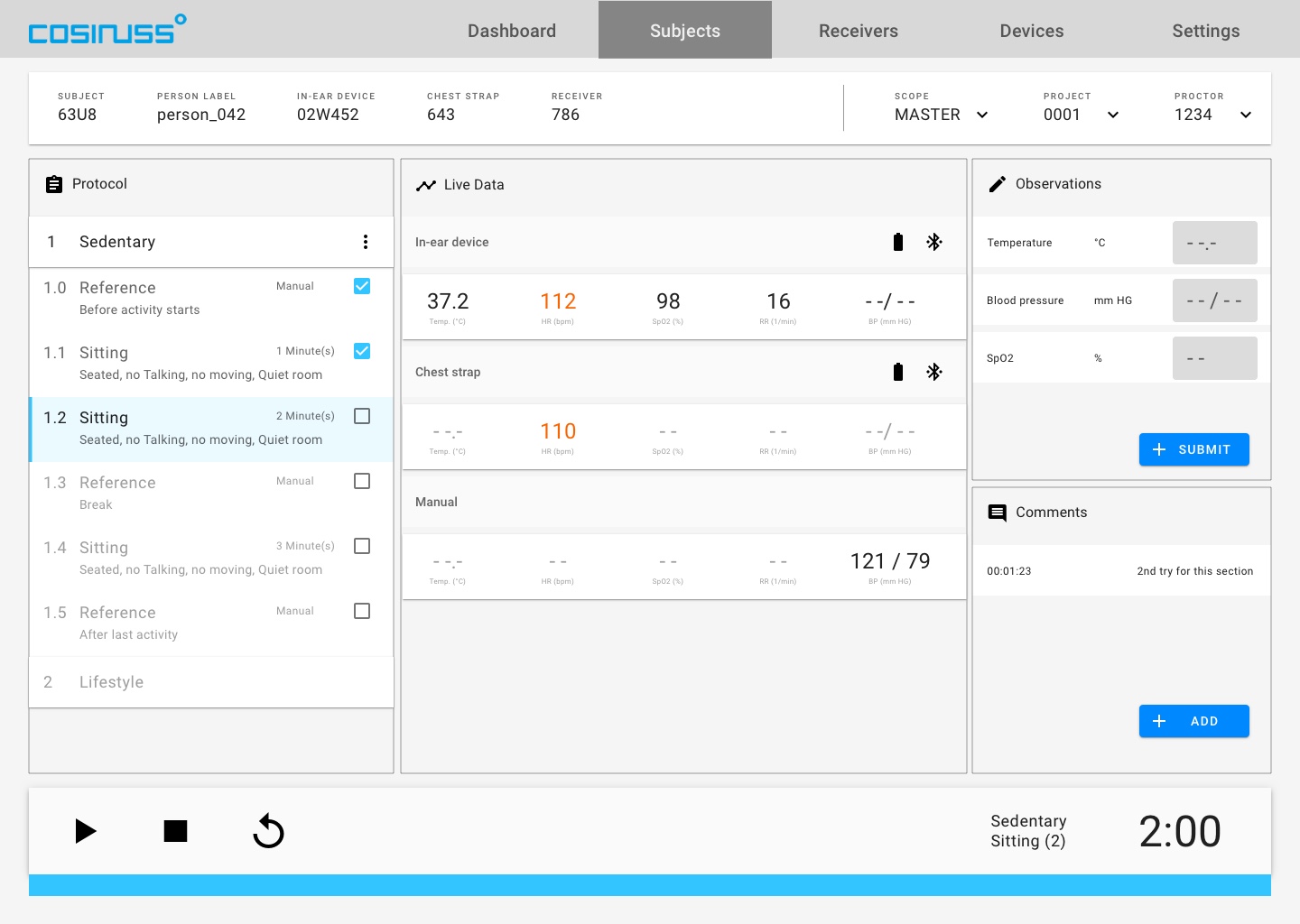 Cosinuss-Lab-Web-Interface-AssistedStudy-1440×1024 The cosinuss° WebInterface is featuring a special step by step study assistant..