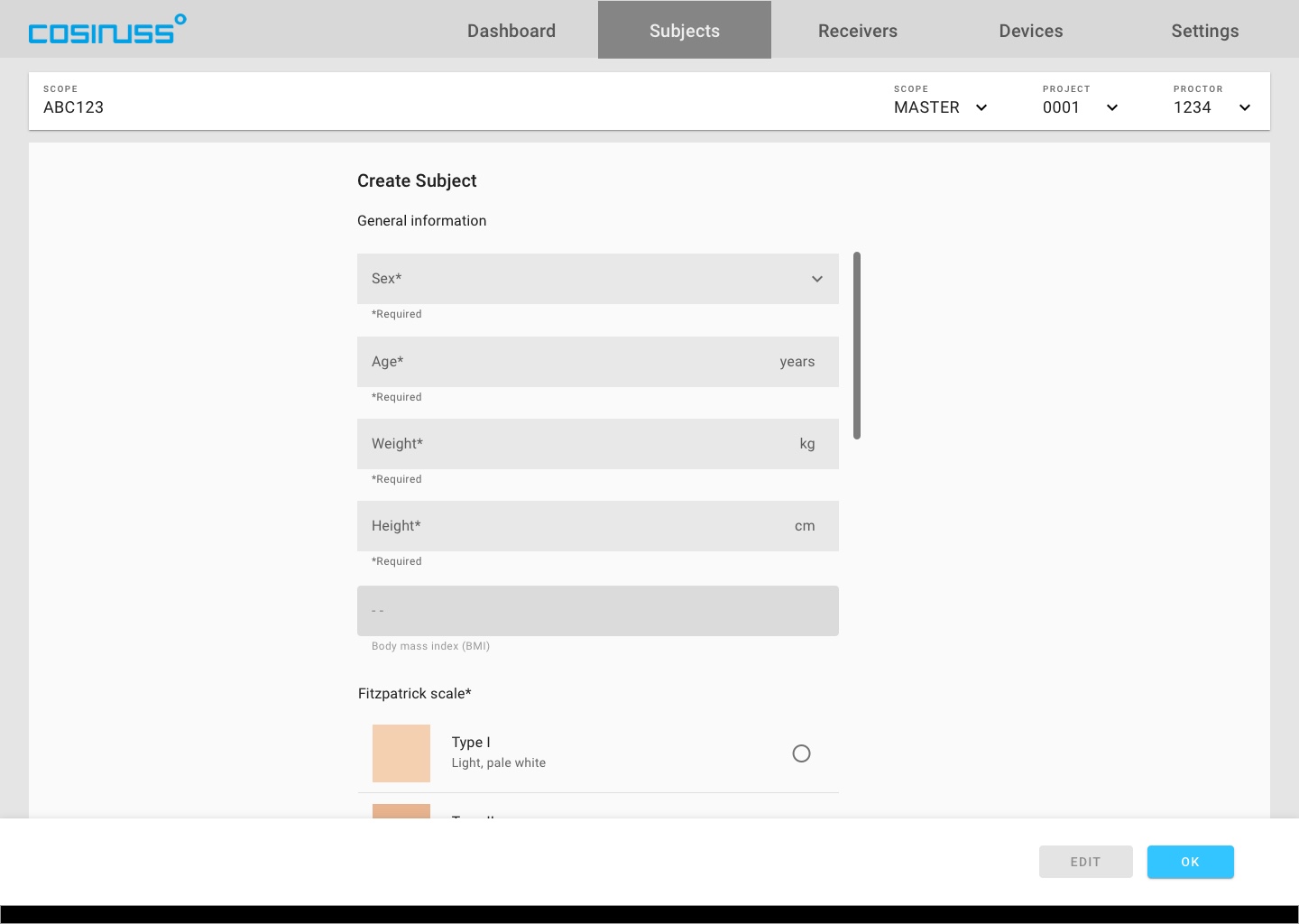 Cosinuss-Lab-Web-Interface-CreateSubject-1440×1024