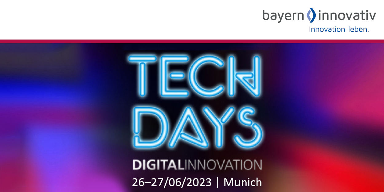 cosinuss TechDays Munich 2023 Header