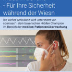 cosinuss Wiesn 2023 Plakat Spitzentechnologie made in Bavaria
